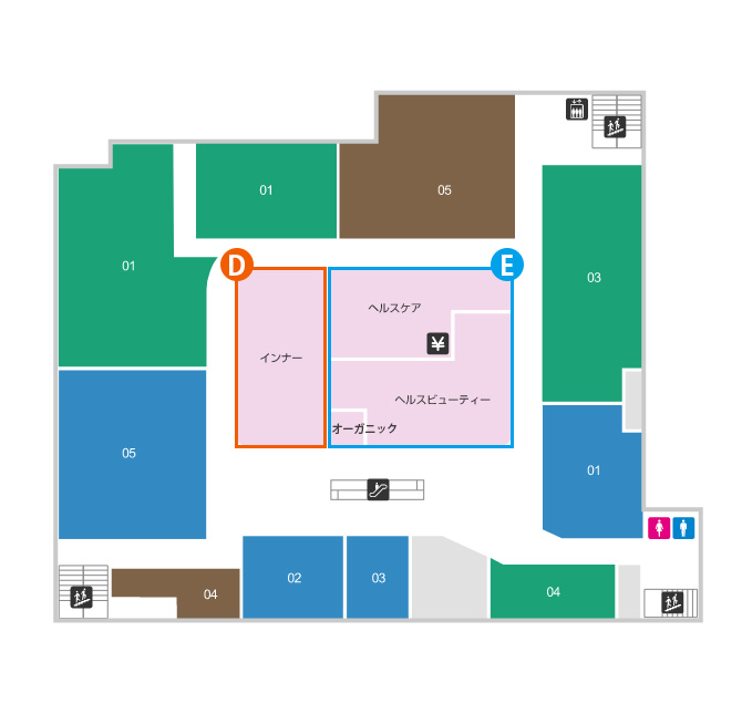 Floor map [2nd floor]