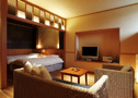 Western Style Room with a Hinoki Hot Spring Bath